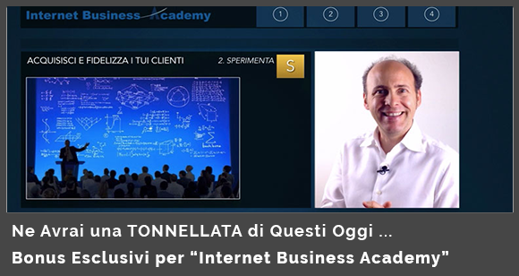 Internet Business Academy Bonus Daniele D'Ausilio